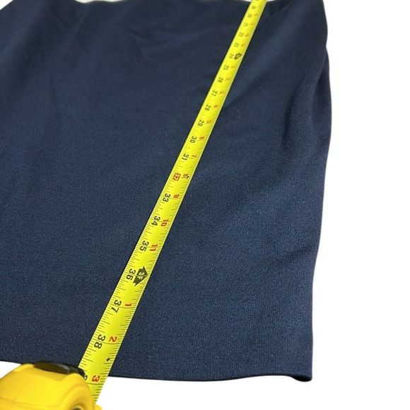 Cleo bandage dress sz  10,fitted,flattering,criss cross,colorblock,event,career - Picture 8 of 11